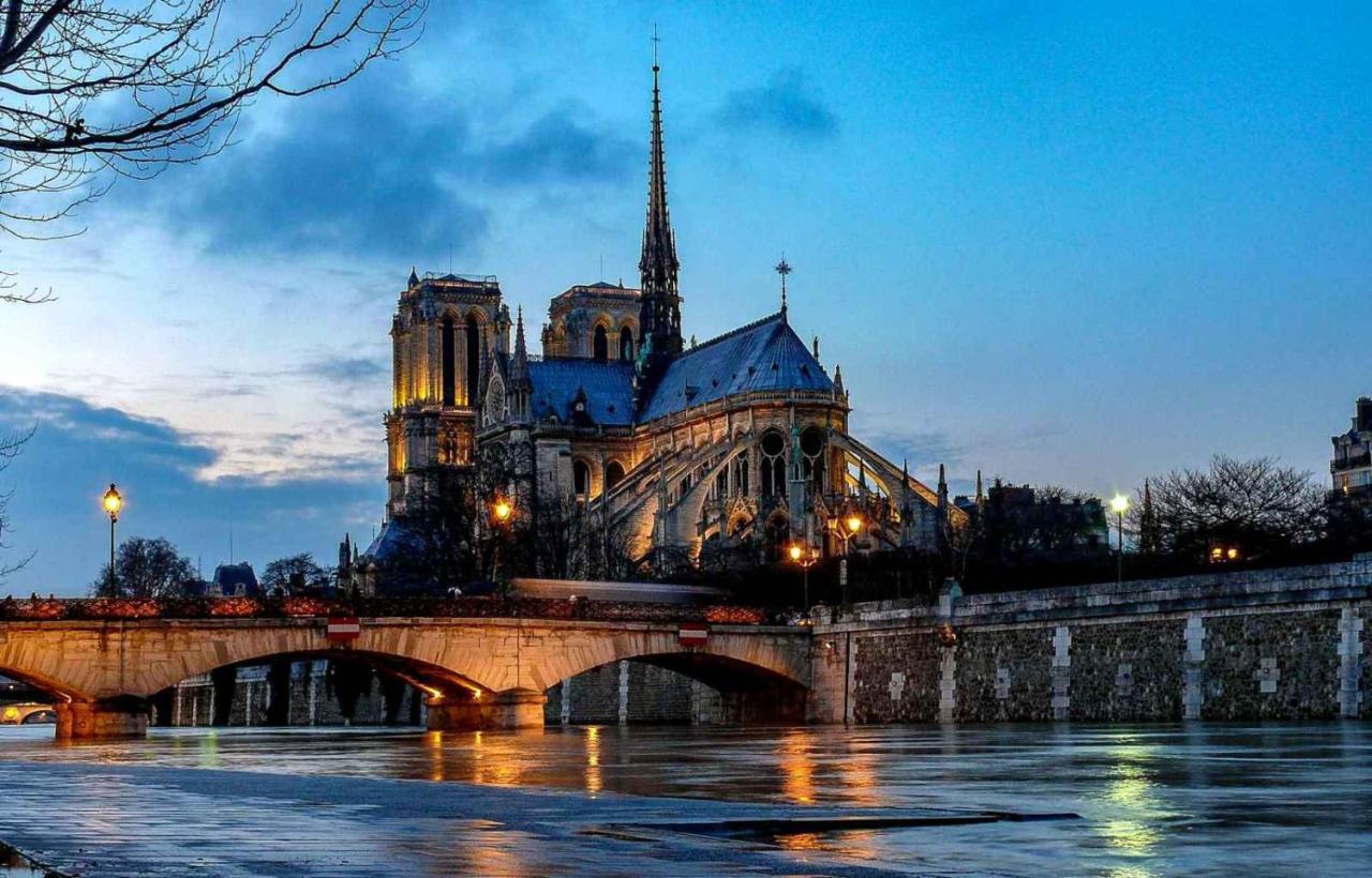 Appartement Notre Dame Paris Exteriör bild