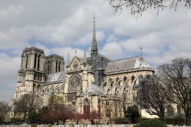 Appartement Notre Dame Paris Exteriör bild